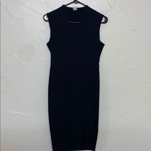 Black pencil dress